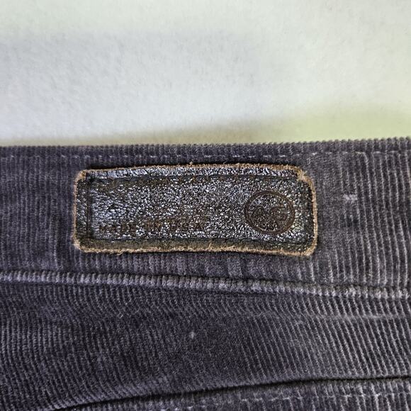 Adriano Goldschmied Stevie Jeans Size 28 Slim Straight Corduroy Chocolate Brown - Picture 8 of 16